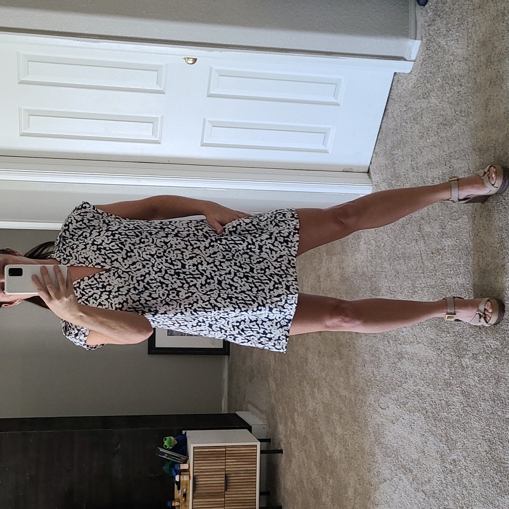 J. Crew Leopard Print Shift Dress